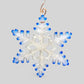 Large Glass Snowflake Ornament