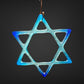 Large Glass Star of David for Hanukah