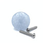 Light Blue Recycled Glass Drawer Pull