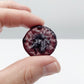 Maroon Recycled Glass Drawer Pull