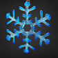 Medium Glass Snowflake Ornament