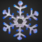 Medium Glass Snowflake Ornament