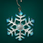 Medium Glass Snowflake Ornament