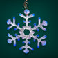 Medium Glass Snowflake Ornament