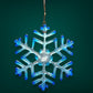 Medium Glass Snowflake Ornament