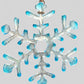 Medium Glass Snowflake Ornament