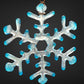 Medium Glass Snowflake Ornament