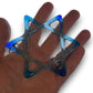 Medium Glass Star of David for Hanukah