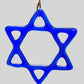 Medium Glass Star of David for Hanukah