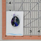 Multicolor Dichroic Glass Pendant