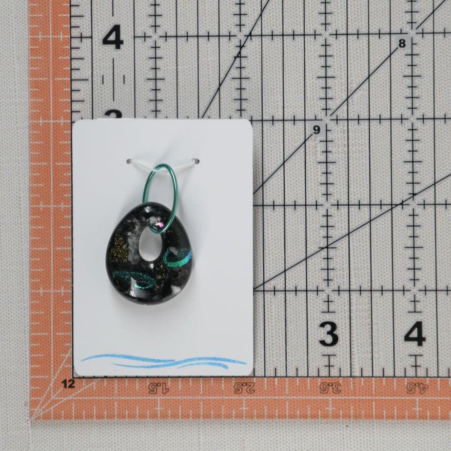 Multicolor Dichroic Glass Pendant