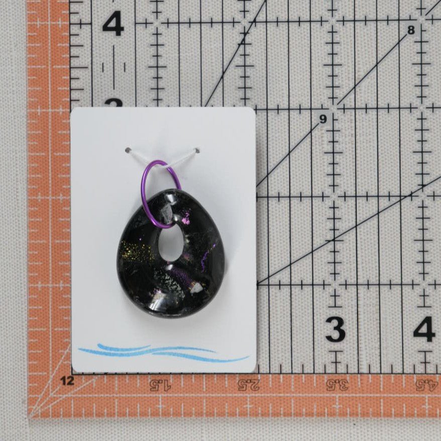 Multicolor Dichroic Glass Pendant - SnarkyFish