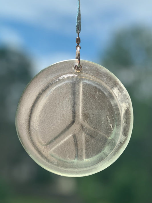 Peace Sign Suncatcher