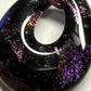 Purple and Pink Dichroic Glass Pendant