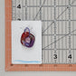Purple Dichroic Glass Pendant - SnarkyFish