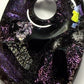 Purple Dichroic Glass Pendant
