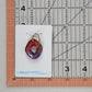Purple Dichroic Glass Pendant