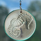 Seahorse Recycled Bottle Bottom Suncatcher