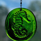 Seahorse Recycled Bottle Bottom Suncatcher