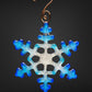 Small Glass Snowflake Ornament