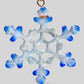 Tiny Glass Snowflake Ornament