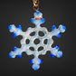 Tiny Glass Snowflake Ornament