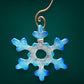 Tiny Glass Snowflake Ornament