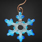 Tiny Glass Snowflake Ornament