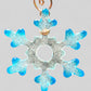 Tiny Glass Snowflake Ornament