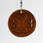 Woven Celtic Hearts Suncatcher