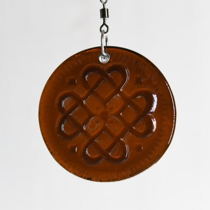 Woven Celtic Hearts Suncatcher