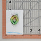 Yellow and Green Dichroic Glass Pendant - SnarkyFish