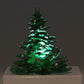 Christmas Tree Candle Holder from Upcycled Wine Bottle