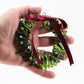 Christmas Tree Ornament from Upcycled Wine Bottle