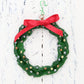 Christmas Tree Ornament from Upcycled Wine Bottle