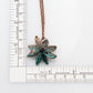 Copper Electroformed Plant Pendant - Real Coreopsis Flower