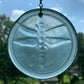 Dragonfly Suncatcher from an Upcycled Wine Bottle