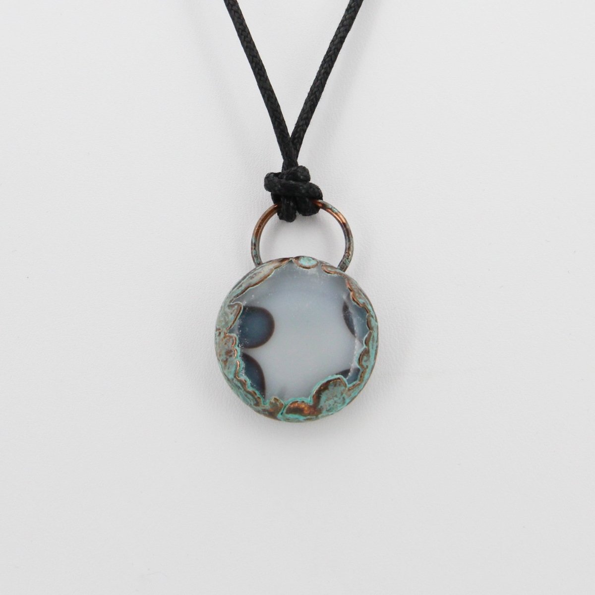 Glass 2025 cabochon necklace