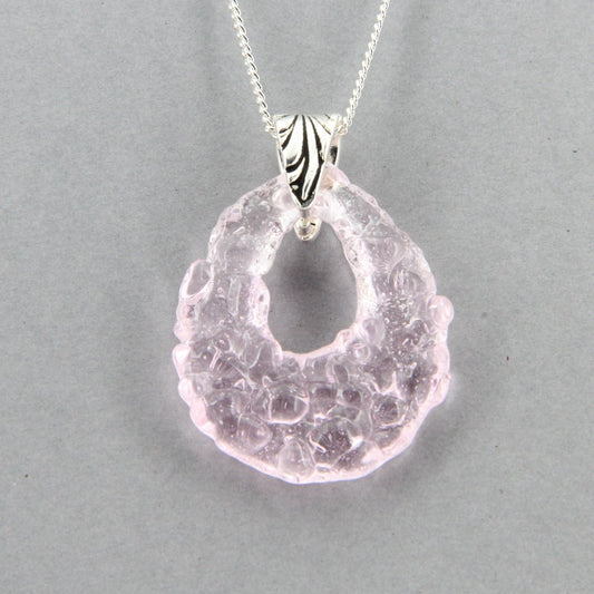 Pink Glass Pendant