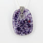 Speckled Purple Glass Pendant