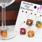 Wine Glass Makers with Handmade Glass Charms
